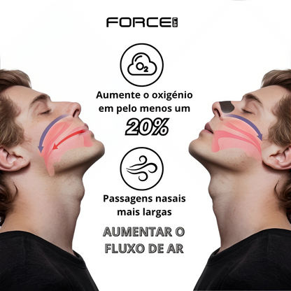 ForceLab™ V2 Tiras nasais magnéticas